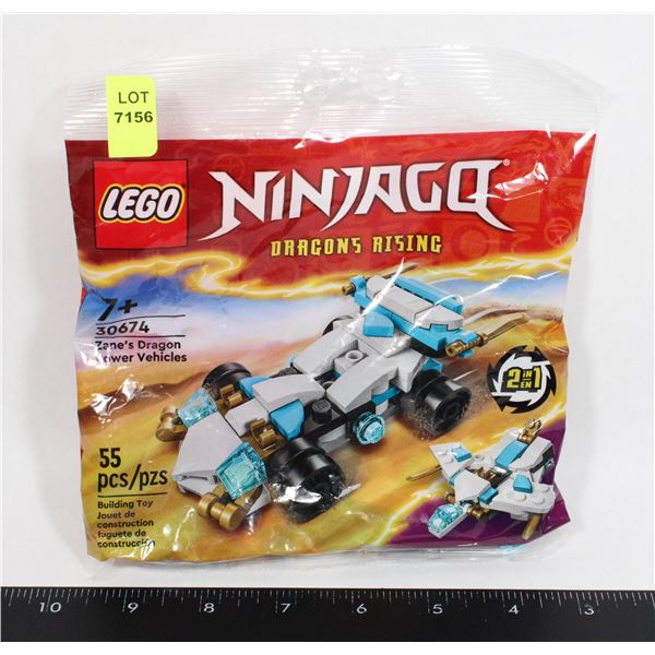 LEGO NINJAGO 30674 RETIRED ZANE'S DRAGON POWER