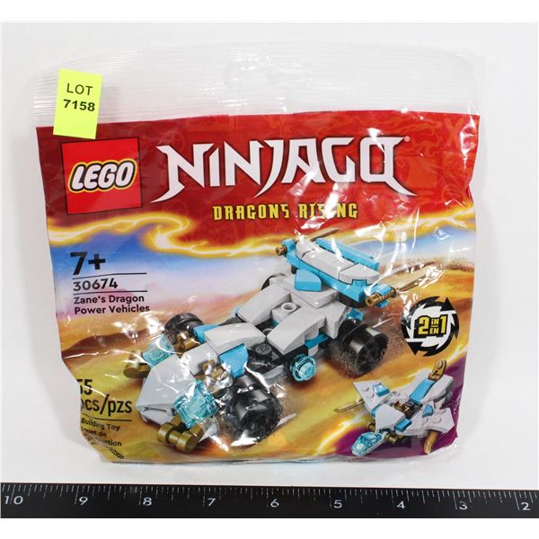 LEGO NINJAGO 30674 RETIRED ZANE'S DRAGON POWER