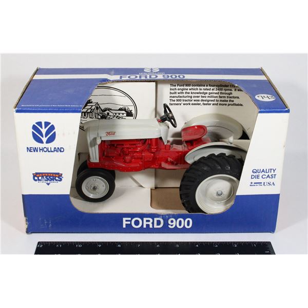 NEW HOLLAND FORD 900 DIE CAST 1/12 SCALE
