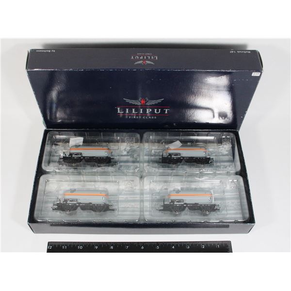LILIPUT FIRST GLASS 1:87 SCALE TRAIN SET IN