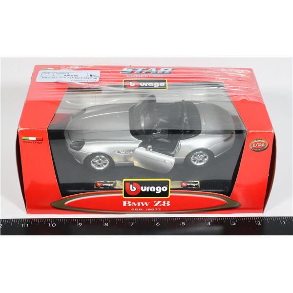 BMW Z8 1/ 24 SCALE DIE CAST CAR