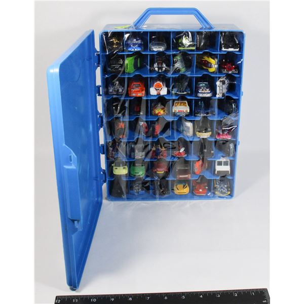 HOTWHEELS 48 CAR CARRY CASE FROM 1999. FULL