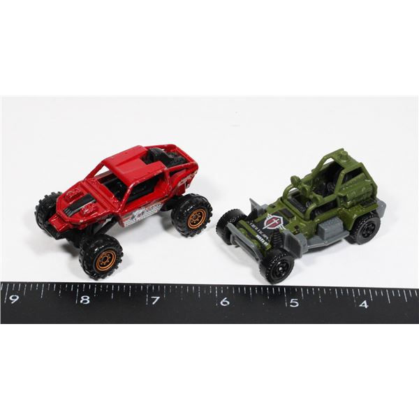 MATCHBOX ROAD RUNNER AND SAHARA SWEEPER