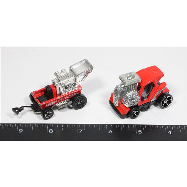 HOTWHEELS T'EED OFF AND RADIO FLYER WAGON TRAILER