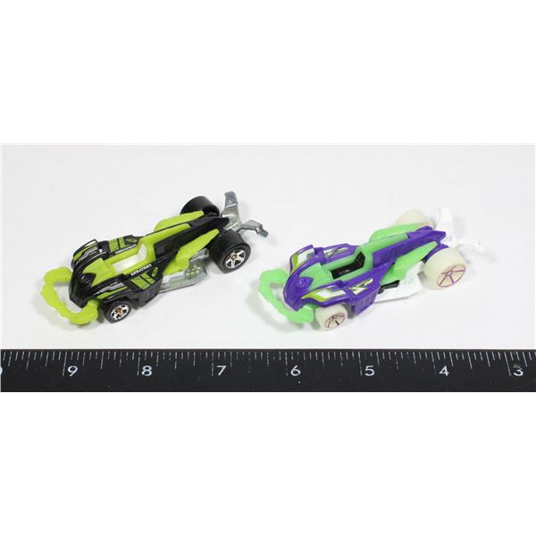 LOT OF 2 2013 WATTZUP HOTWHEELS