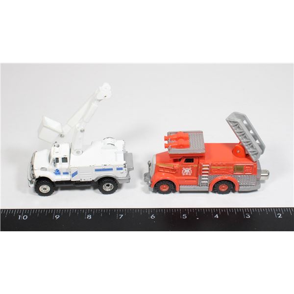 TONKA POWERLINE SERVICE TRUCK AND THOMAS THE TRAIN