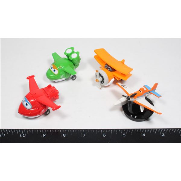 LOT OF 3 SUPER WINGS TRANSFOR-A-BOTS SOLD WITH