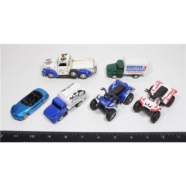 LOT OF 6 MAISTO VEHICLES