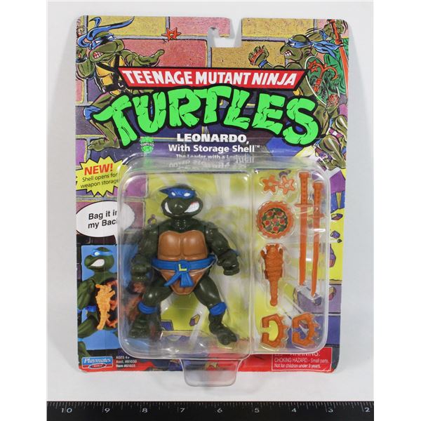 TEENAGE MUTANT NINJA TURTLES CARDED LEONARDO