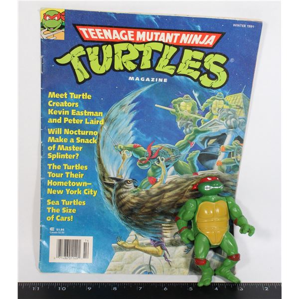 1988 TEENAGE MUTANT NINJA TURTLES RAPHEL ACTION