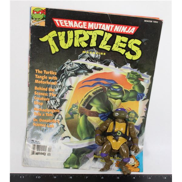 1988 TEENAGE MUTANT TURTLES DONATELLO ACTION