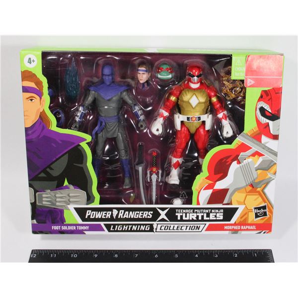 POWER RANGERS X TEENAGE MUTANT NINJA TURTLES