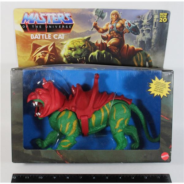MASTERS OF THE UNIVERSE BATTLE CAT. NEW IN BOX