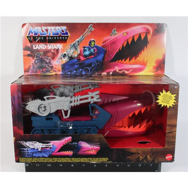MASTERS OF THE UNIVERSE LAND SHARK, NEW IN BOX