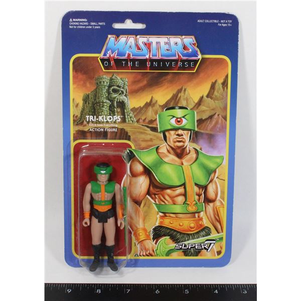 MASTERS OF THE UNIVERSE TRI-KLOPS ACTION FIGURE