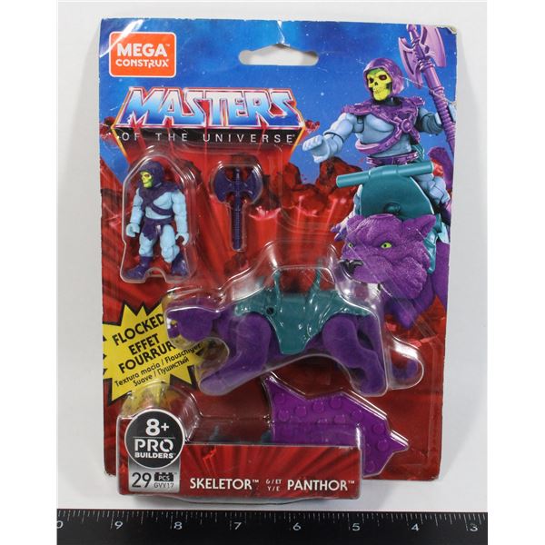 MASTERS OF THE UNIVERSE SKELETOR WITH PANTHER