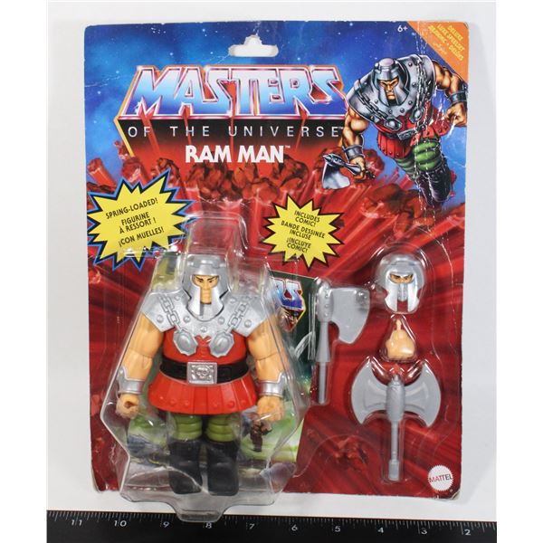 MASTERS OF THE UNIVERSE  RAM MAN ACTION FIGURE