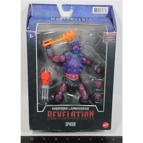 MASTERS OF THE UNIVERSE REVELATION SPIKOR BOXED
