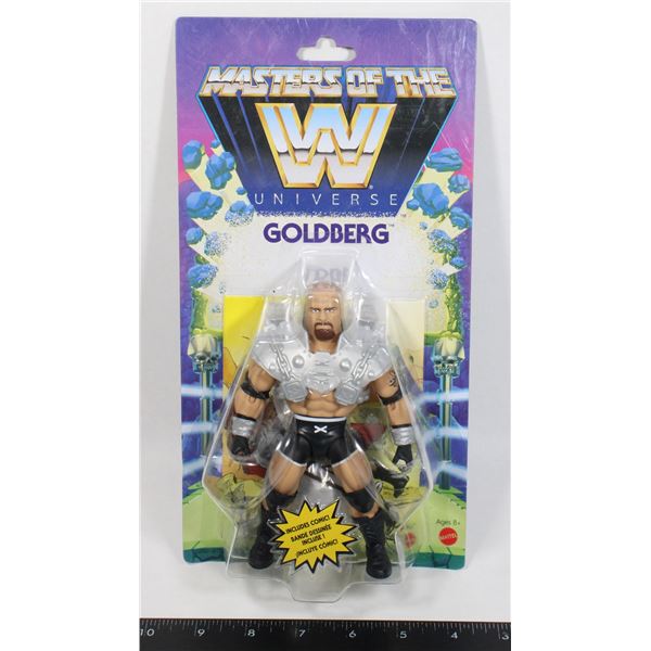MASTERS OF THE WWE UNIVERSE GOLDBERG ACTION FIGURE