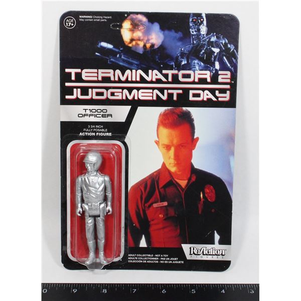 TERMINATOR 2 JUDGEMENT DAY T1000 OFFICER 3-3/4"