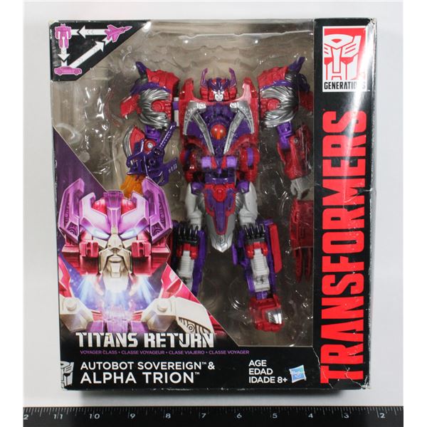 TRANSFORMERS TITANS RETURN AUTOBOT SOVEREIGN &
