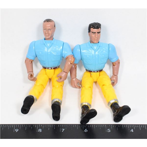 VINTAGE FIRE & RESCUE ACTION FIGURES