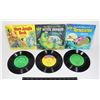 Image 1 : THREE VINTAGE WALT DISNEY BOOK AND RECORD SETS