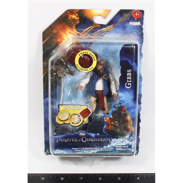 PIRATES OF THE CARIBBEAN GIBBS ACTION FIGURE