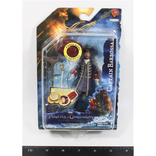 PIRATES OF THE CARIBBEAN CAPTAIN BARBOSSA ACTION