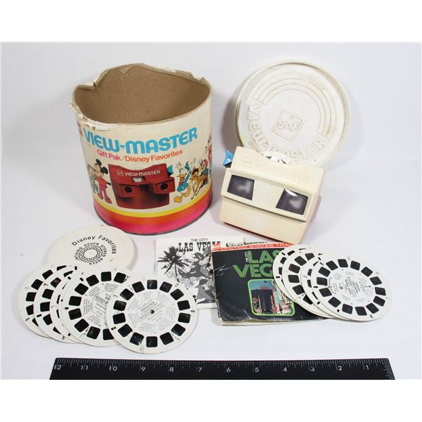 GAF DISNEY VIEWMASTER GIFT PAK BOX,