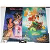 Image 1 : TWO VINTAGE DISNEY MOVIE POSTERS. A LITTLE MERMAID