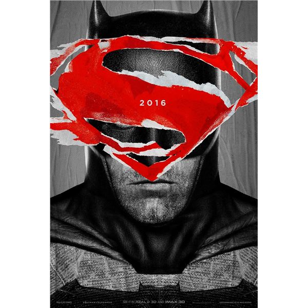 2 BATMAN V SUPERMAN MOVIE POSTERS