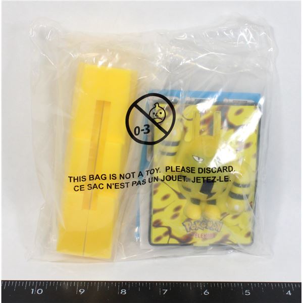 ELEKID POKEMON 2000 BURGER KING TOY