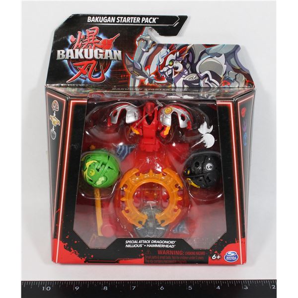 BRAND NEW BAKUGAN STARTER PACK SPECIAL ATTACK