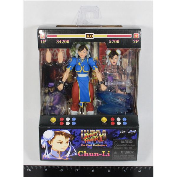 6" CHUN-LI STREET FIGHTER II THE FINAL CHALLENGERS
