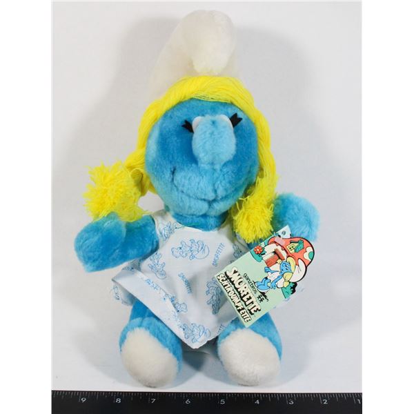 SMURFETTE GANZBROS WITH TAG 1981