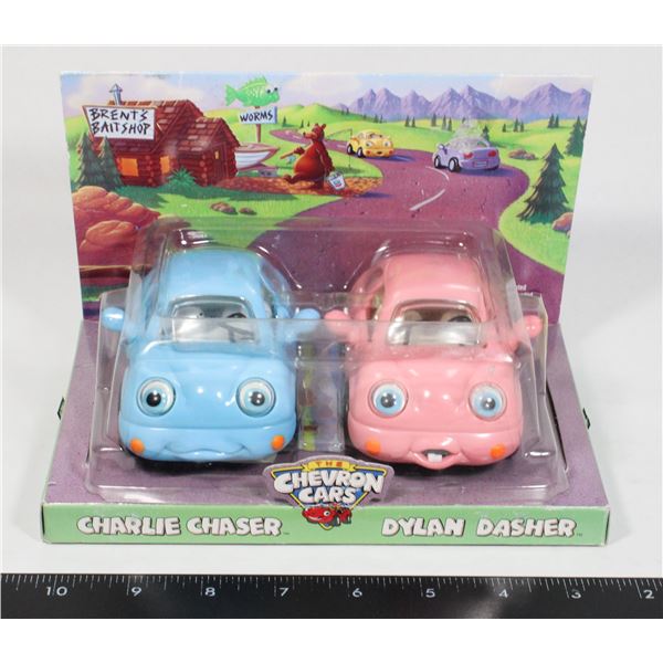CHEVRON CARS CHARLIE CHASER + DYLAN DASHER