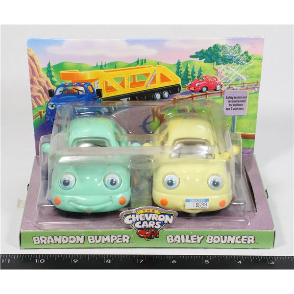 CHEVRON CARS BRANDON BUMPER + BAILEY BOUNCER