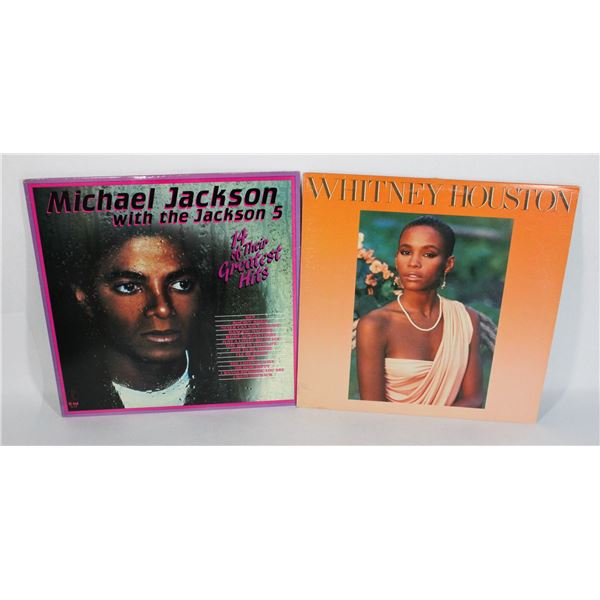 MICHEAL JACKSON AND WHITNEY HOUSTON RECORDS