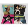 Image 1 : LOT OF 4 ELVIS RECORDS