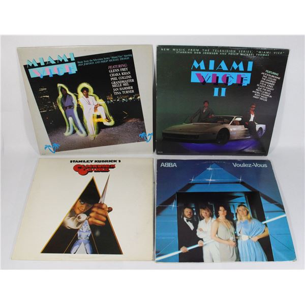 LOT OF FOUR VINYL RECORDS LP INCLUDING STANELY