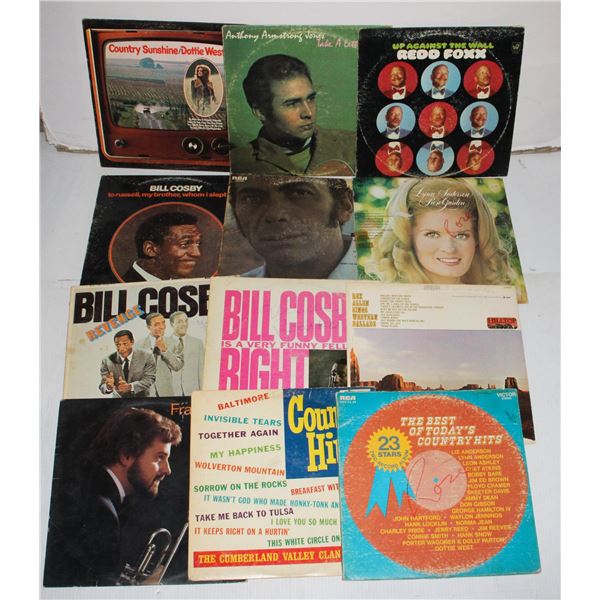 BUNDLE OF VINYL LP RECORDS INCLUDING REDD FOXX,