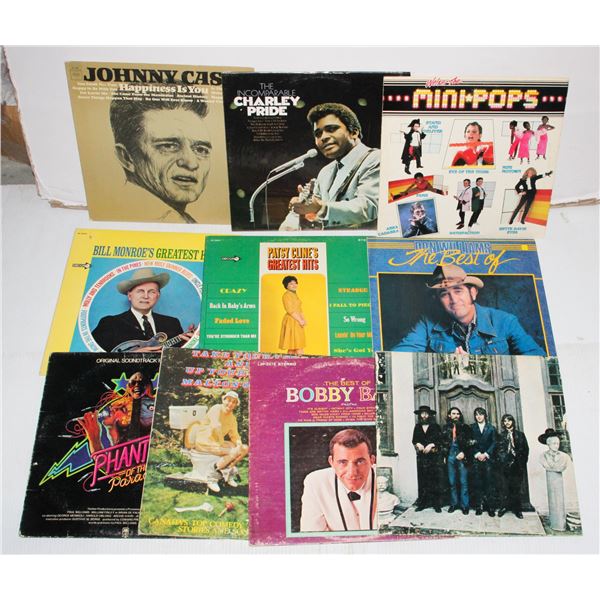 BUNDLE OF VINYL LP RECORDS INCLUDING DON WILLIAMS,