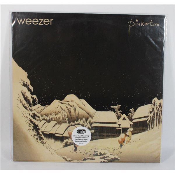 GEFFEN RECORDS WEEZER PINKERTON RECORD. DMM