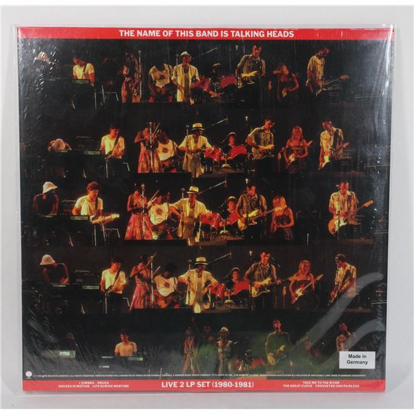 SIRE RECORDS/RINO ENTERTAINMENT TALKING HEADS LIVE