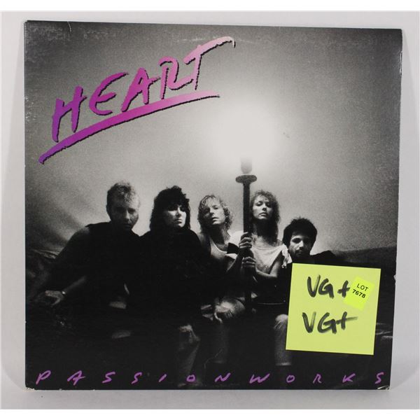 HEART/EPIC/CBS RECORDS CANADA HEART PASSION WORKS