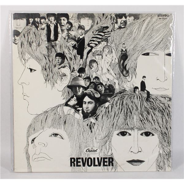 CAPITOL RECORDS THE BEATLES REVOLVER RECORD