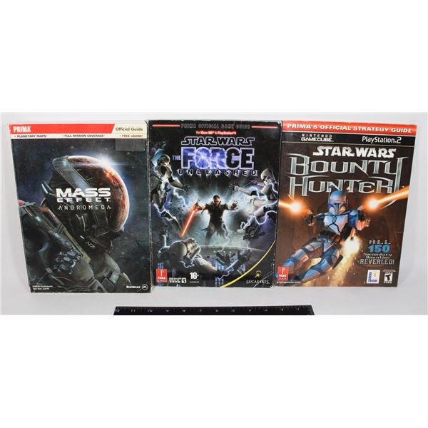 LOT OF OFFICIAL GAME GUIDES
