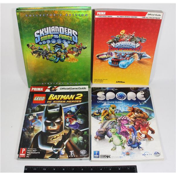 LOT OF GAMING GUIDES SPORE (2008) OFFICIAL GAME