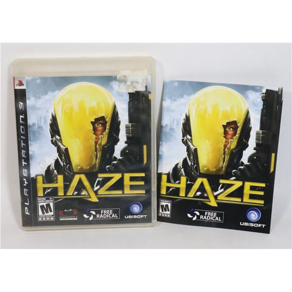 PLAYSTATION 3 HAZE VIDEO GAME